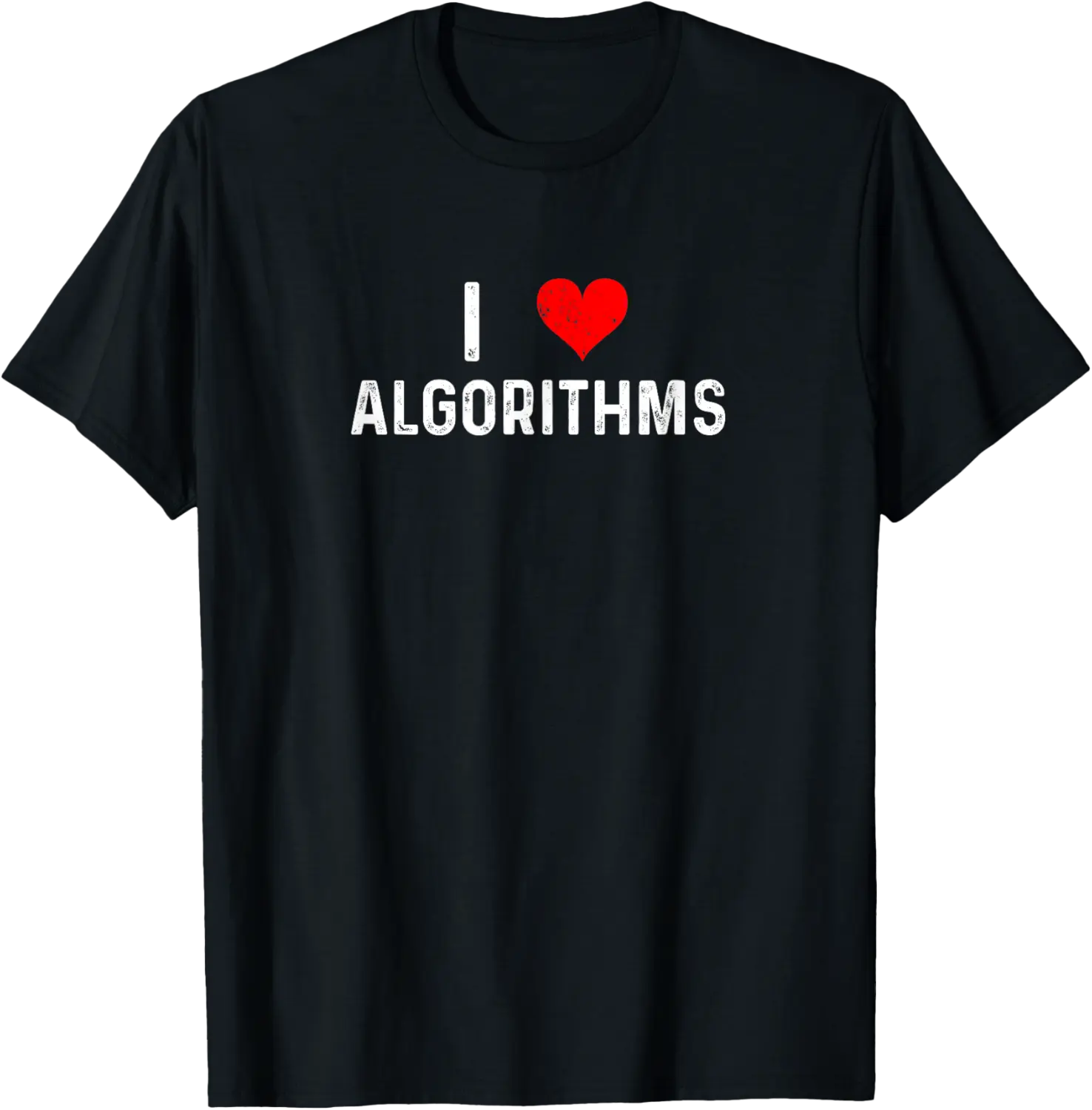 I Love Algorithms - Heart - IT Code Coding Coder Engineer T-Shirt - Salvadorata Shop 96B0DV3HH99G