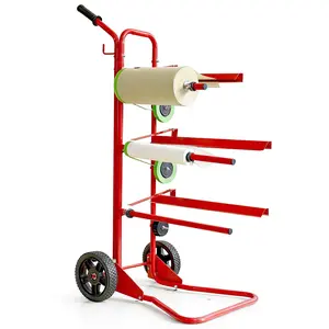 Portable Slimline Masking Paper Machine Dispenser - Multi-Roll Holding Stand, Office Paper Trimmer, Office Stationery Gadget