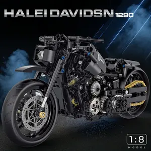 Motorcycle Building Blocks Toy Suit, 1:8 Scale Model Gift, Suitable for Adult Motorcycle Model Halloween Christmas GiftMotorcycle Building Blocks Toy Suit, 1:8 Scale Model Gift, Suita-