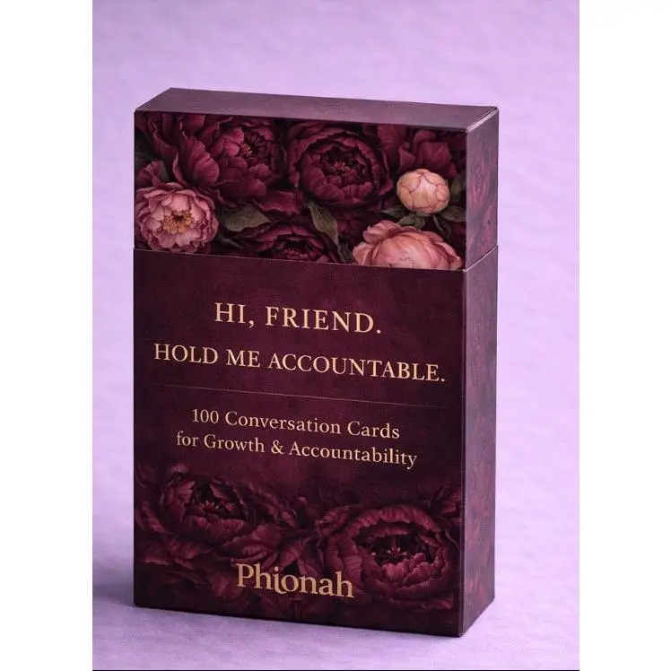 Hi, Friend: Growth & Accountability Conversations Cards