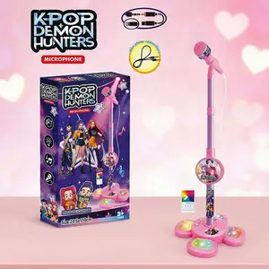 Microphone Toy, Karaoke Machine Toy with Light, Singing Machine Toy, Music Toy for Kids, Birthday Gift for Boys and Girls