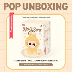 [unboxing]  - THE MONSTERS - Have a Seat Vinyl Plush Blind Box- Peluche Colgante