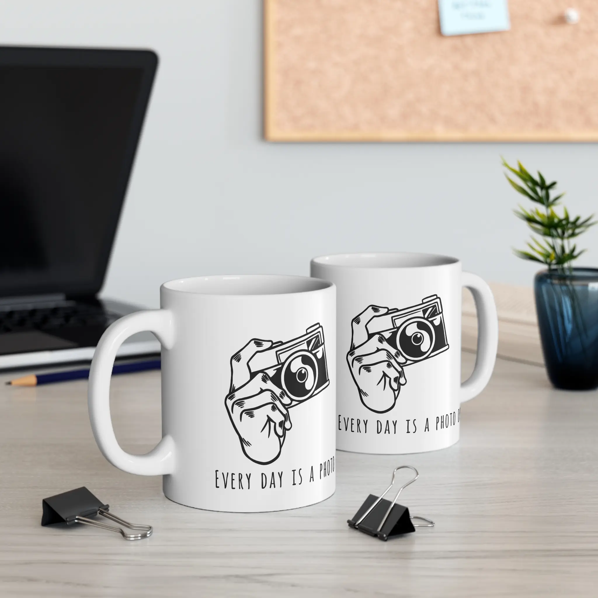 New "Everyday is a Photo Op" Ceramic Mug | Photographer Gifts | Camera Mug | Photography Mug  | Gift For Photographer | Photographer Gift | Photographer Mug