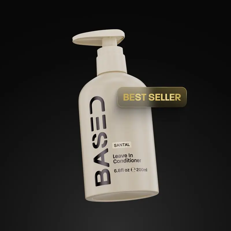 BASED Leave-in Conditioner | Instant Hydration & Anti-Frizz | Simple, Effective, BASED. BASED Leave-in Conditioner | Instant Hydration & Anti-Frizz | Simple, Effective, BASED.