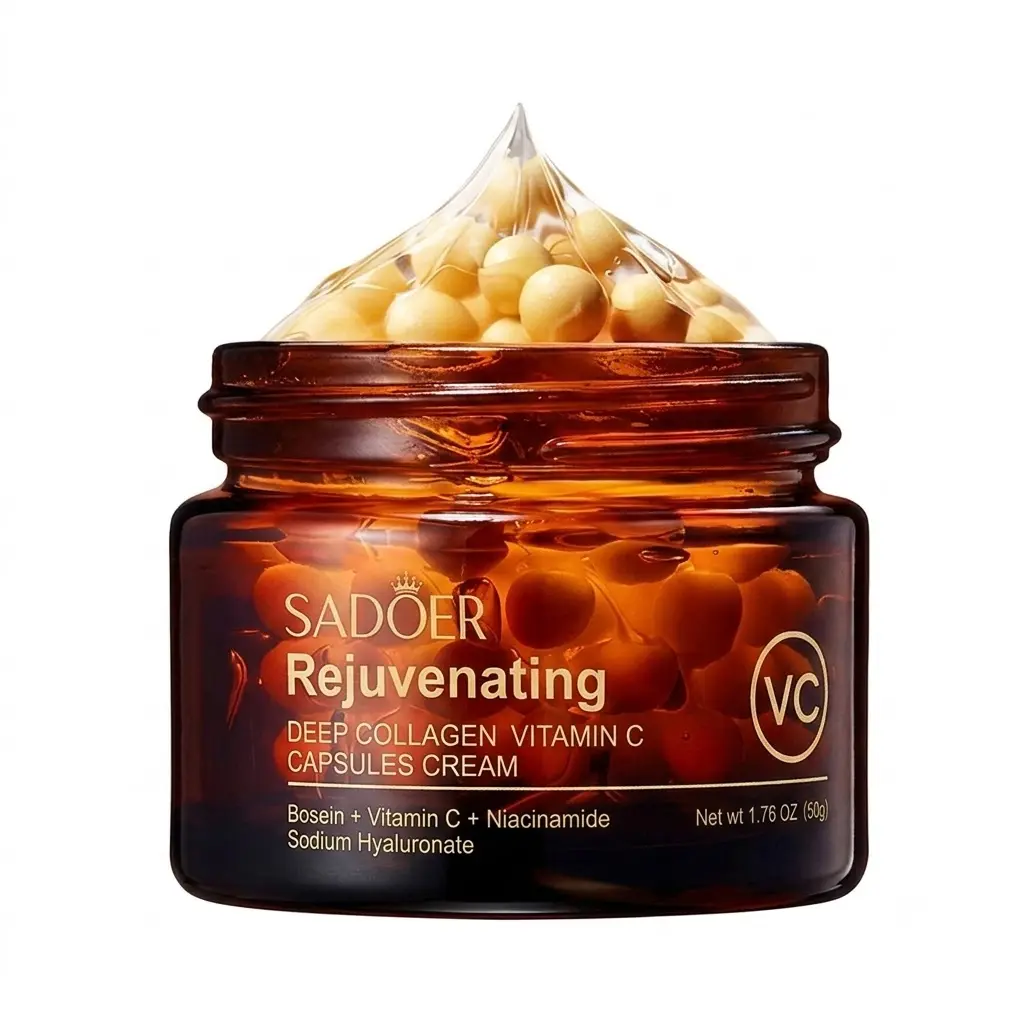 Korean  Cream | Collagen & Vitamin C Moisturizer | Advanced Radiant & Firming Formula | Deep Hydrating K-Beauty Facial Care for Glowing Skin