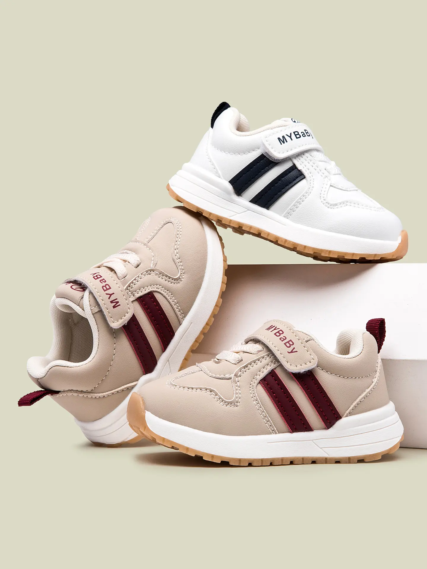 Toddler Sneakers for 1-4 Years Old Comfortable Soft Material Stylish Design Easy Wear Active Toddlers Footwear Ideal for Active Play