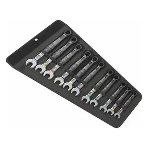 Wera 05020231001 6003 Joker 11 Set 1 Combination Wrench Set, 11 Pieces