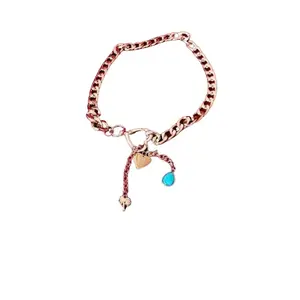 Lady Elegance Necklace, Tangled Hearts, Color GOLD