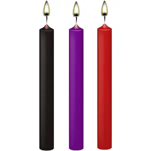 Low Temperature Candles,Romantic Wax Play Candles Low Heat for Lovers Couples