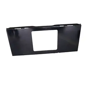 48" Weld-On Skid Steer Mount Plate – Universal Quick Attach, Window for Visibility, , Weld to Your Loader