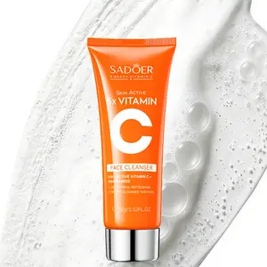5X Vitamin C Face Wash with Niacinamide &Centella Asiatica 100g - Gently Shrinks Pores,Refreshing Oil Control, Improves Dull Skin skincare