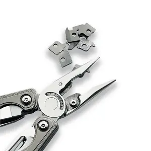 Premium VG10 Damascus Wire Cutter for Leatherman-Piles Jaw Upgrade2PCS