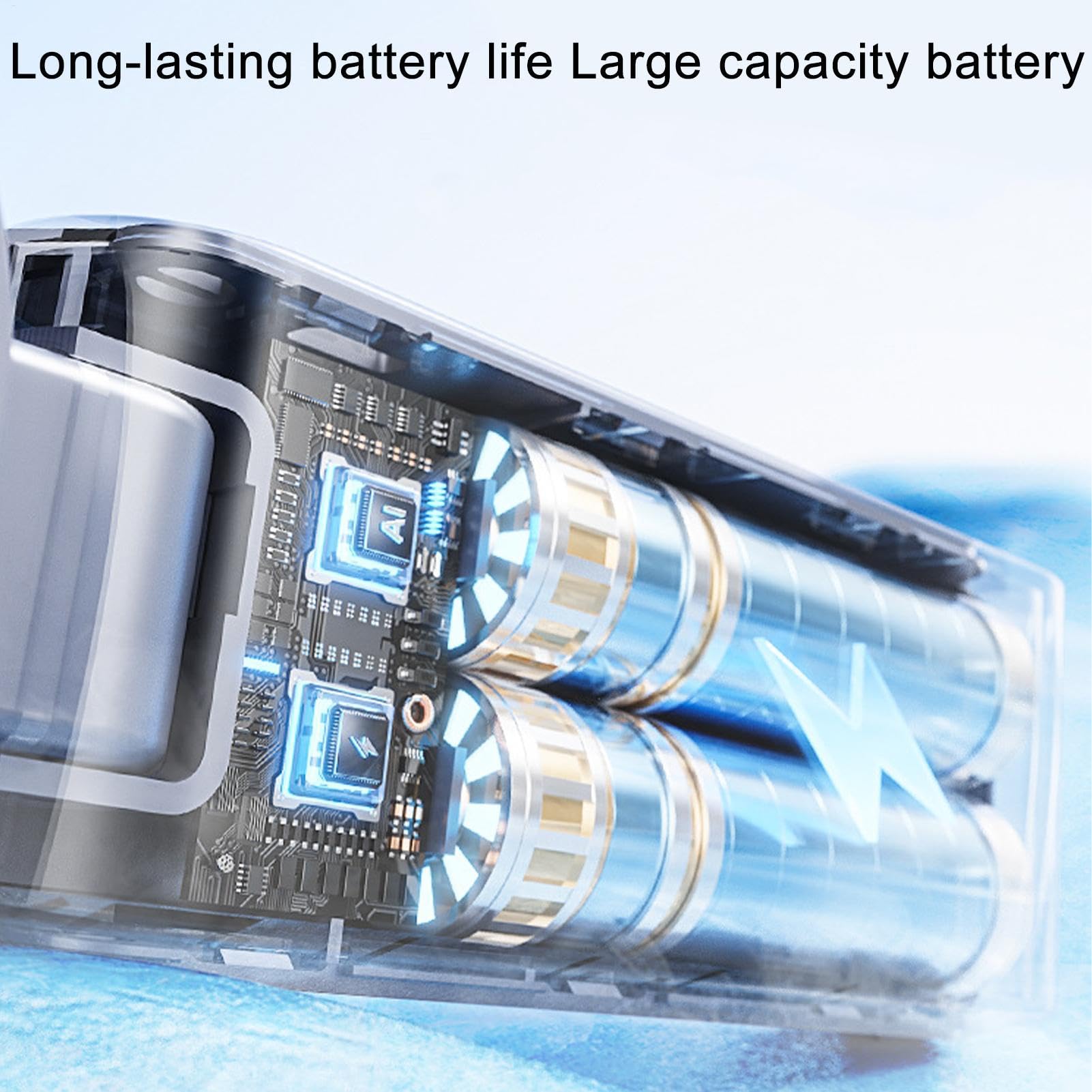 20000 RPM High Speed Handheld Fan with Ice Cooler, Rechargeable Portable Pocket Fan Adjustable Speed Personal Fan for Travel Outdoor Office Purple