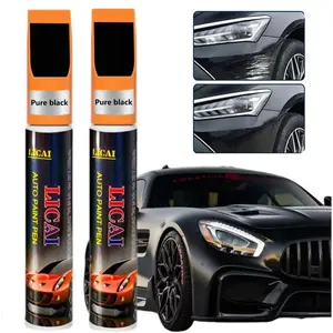 2PCS Car Touch up Paint  Car Paint Pen Scratch Repair Two-In-One Touch Up Paint, Premium Car Scratch Remover for Deep Scratches