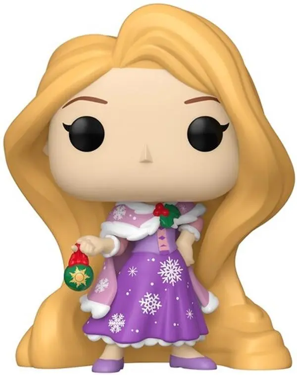 Funko POP! Disney Princess Holiday - Rapunzel Collectible Figure Vinyl, Statue Figurine, Approx. 4" Single Figurine, Display Piece [COLLECTIBLES]