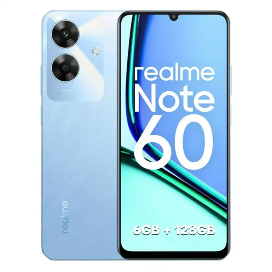 Realme Note 60 Global Version Unlocked 6+128G, T612 Octa-Core