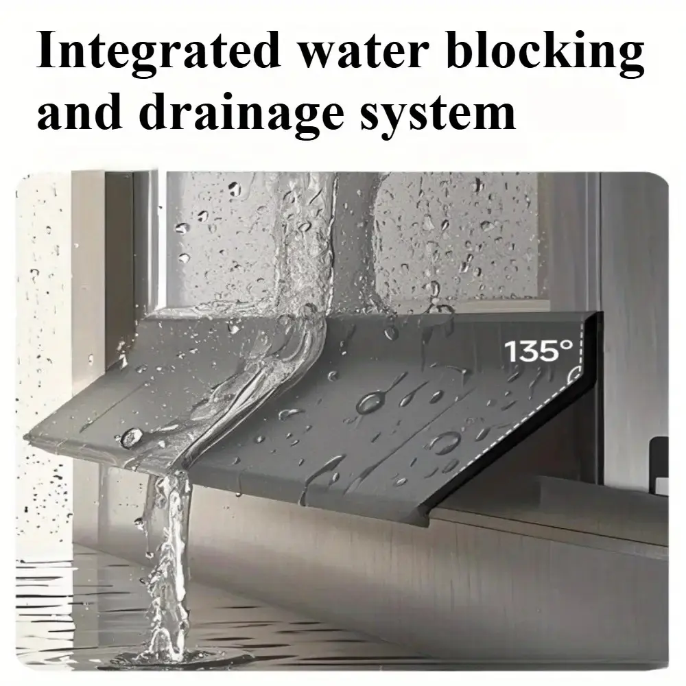 1 Meter Rubber Waterproof Self-Adhesive Strip, Window Glass Door Balcony Sliding Windproof Soundproof Sealing, Easy Installation, Durable Weather Stripping, Draft Stopper, Door Hardware, Door Bottom Seal