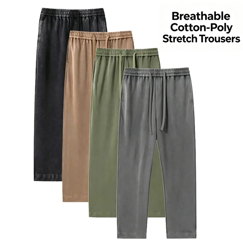 Men's Acid-Wash Cotton Solid-Color Athletic Casual Sweatpants - Unisex Relaxed Loose Fit Baggy Wide Leg, Adjustable Drawstring Cuffs, Ankle Length, Elastane Blend, Machine Washable, All-Season Basic Athletic Wear