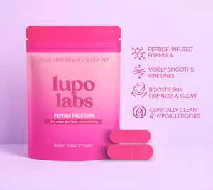 Anti Wrinkle Patches for Women – Peptide Face Tape – 110 Pre-Cut Overnight Skincare Patches – Smooth Forehead, 11’s, Crow’s Feet, Smile Lines – Face Lifting Tape – Hypoallergenic, Breathable, Skin Safe, Comfortable – Overnight Face Tape