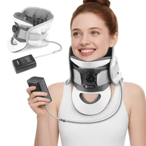 Cervical Neck Traction Device - Neck Stretcher,Neck braces for neck pain and support,Home Use Neck Traction Device with Electric Air Pump