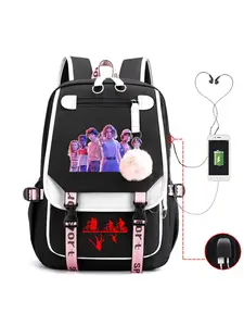Boy Girls Backpack, Kids Backpack, School bag for Primary Elementary Teenage, Middle School Students Bookbag Lightweight Unisex Design College Back Pack with Laptop Compartmen Stranger Things Backpack for School