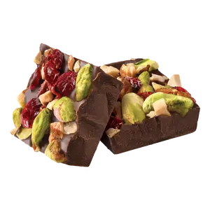 JOJOs Dark Chocolate PISTACHIO ALMOND CRANBERRY BITES