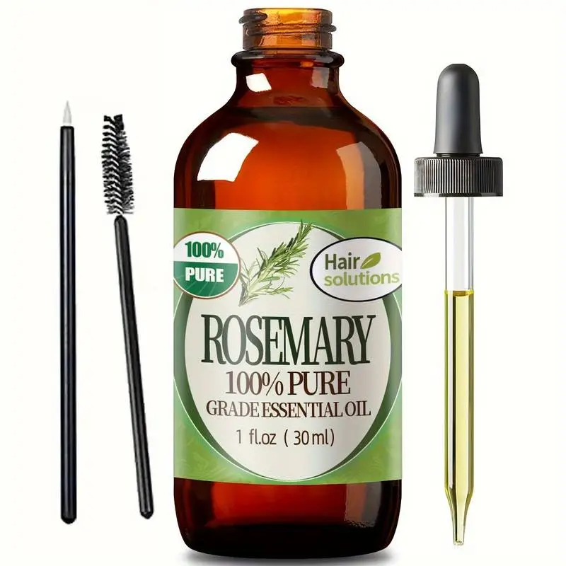 Ultra-Strength Rosemary Hair Oil – Thicker, Healthier Hair  Perfect Valentine’s Gift | Cooling Scalp | Frizz-Free Shine | 1oz/30ml