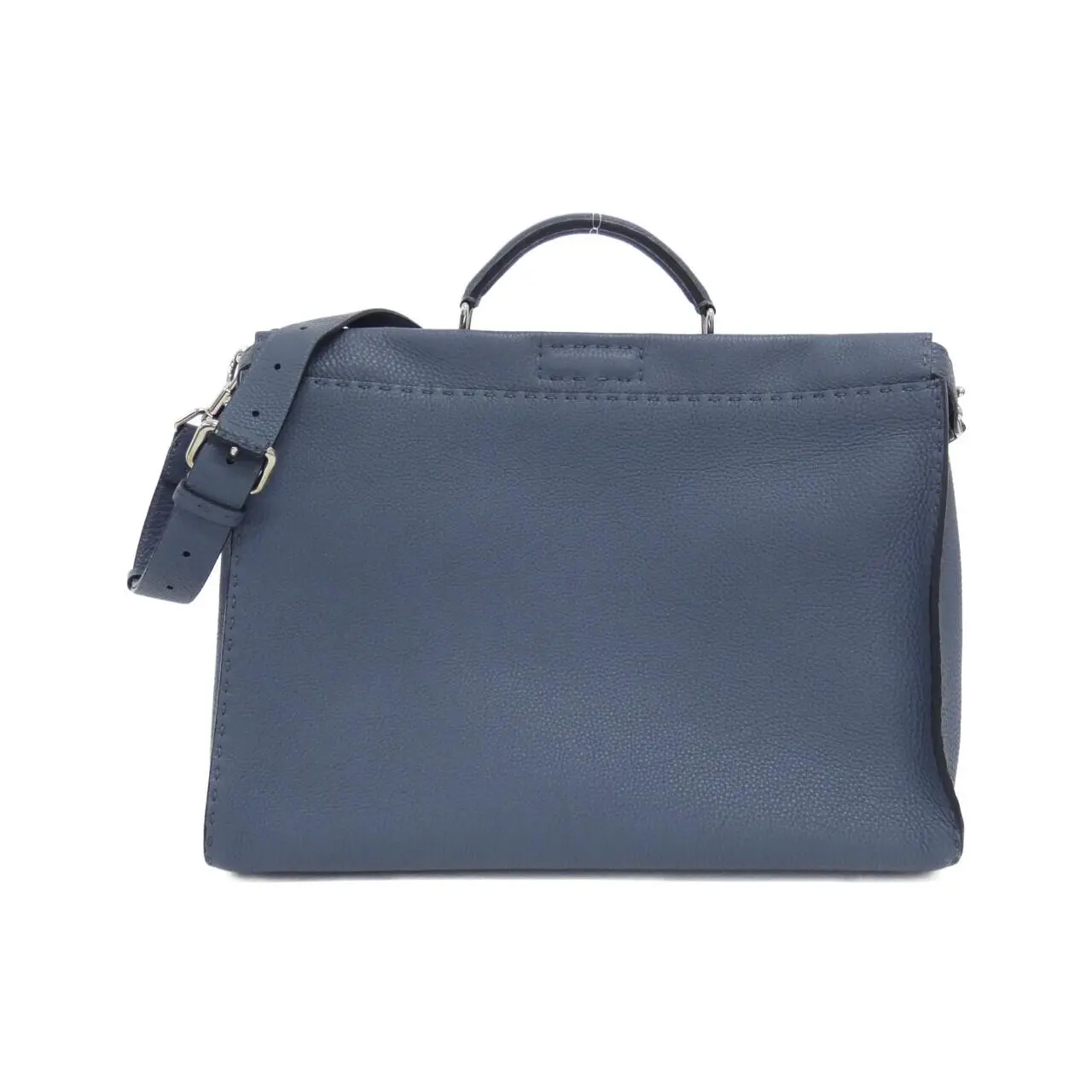 Pre-owned FENDI Calfskin Tote Bags Selleria Peekaboo Calf Handbag