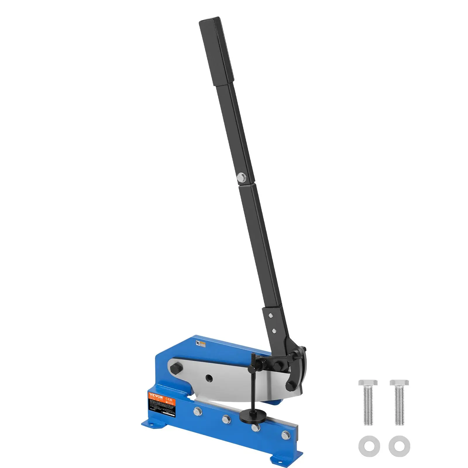 VEVOR 12" Heavy Duty HS-12 Model Manual Lever Hand Plate Shear, Q235 Steel Benchtop Cutter for Metal Sheet Cut, Roll Press Machine for Builders, DIY Enthusiasts