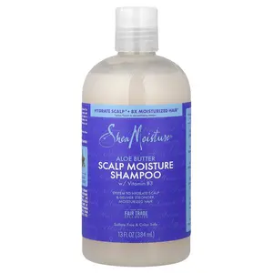 SheaMoisture Scalp Moisture Shampoo, Aloe Butter, 13 fl oz (384 ml)
