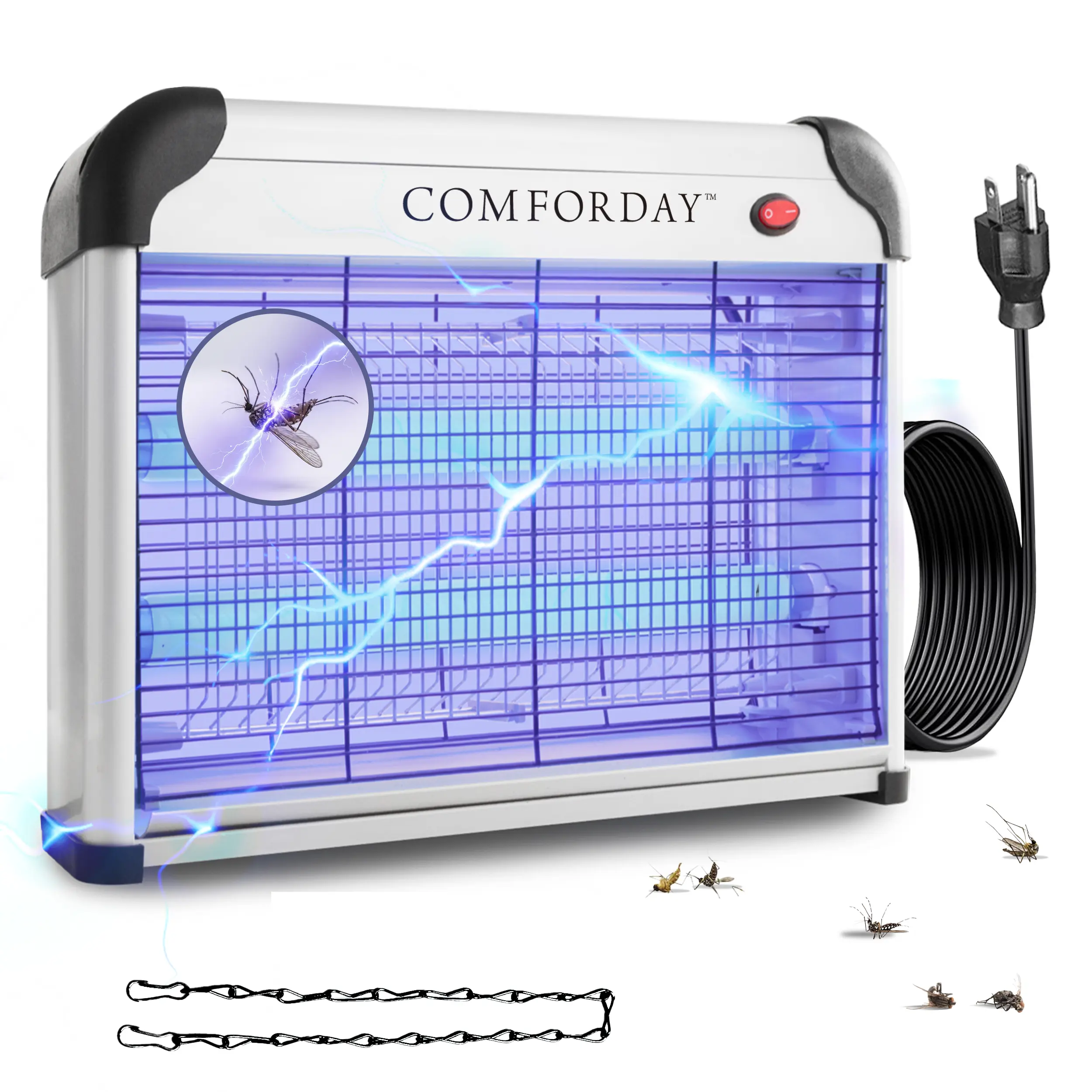 Comforday 20W UV Bug Zapper for Indoor Flying Insects