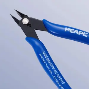 5 Inch Micro Wire Cutters, Precision Mini Flush Cutters and Clean Cut Pliers for Electronics, Model, Jewelry, Model Kits, Safety Wire Pliers, Hand Tools