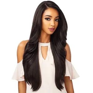 Sensationnel Synthetic Fiber Cloud9 WHAT LACE? 13"X6" Swiss Lace Wig - MORGAN (FLAMBOYAGECARAMEL)