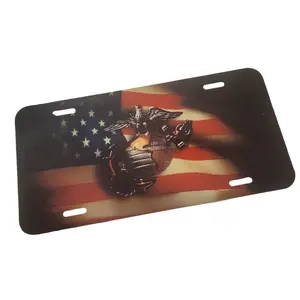 Marine Corps Front License Plate (logo)