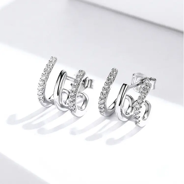 Unique 925 Sterling Silver Earrings