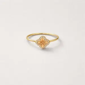 ✨ Clover Inspired Gold Ring ✨