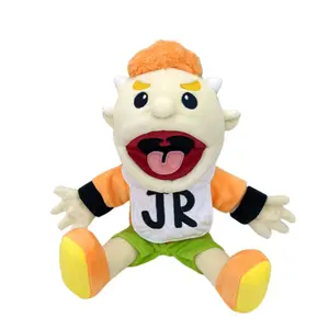 15.7-Inch Junior Puppet, JEFF Hand Puppet Collection Stuffed Animation Character Plush Toy