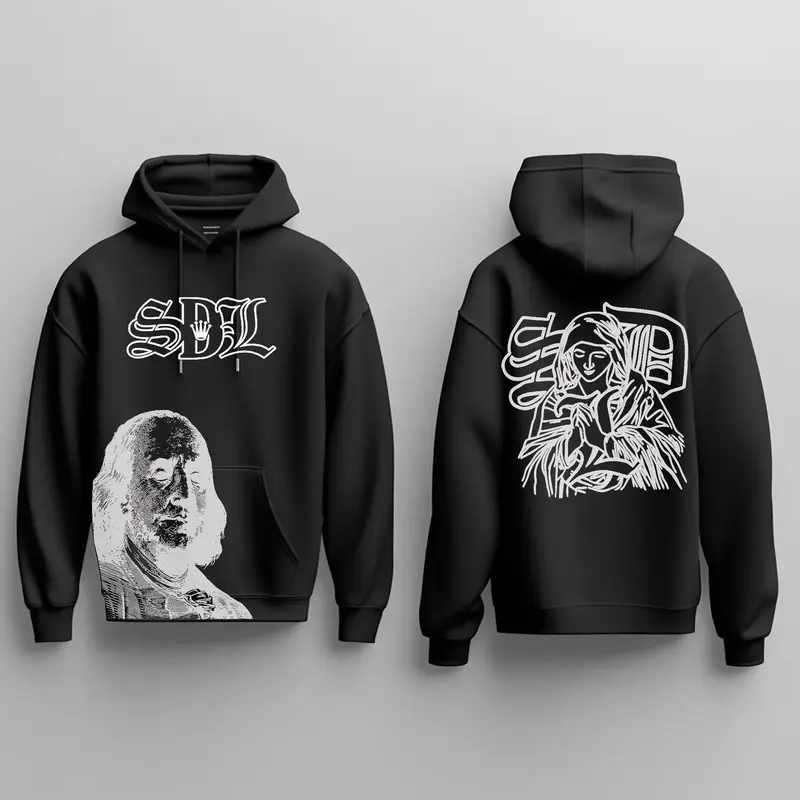 hoodie sdl clothing hoodie - TikTok Shop