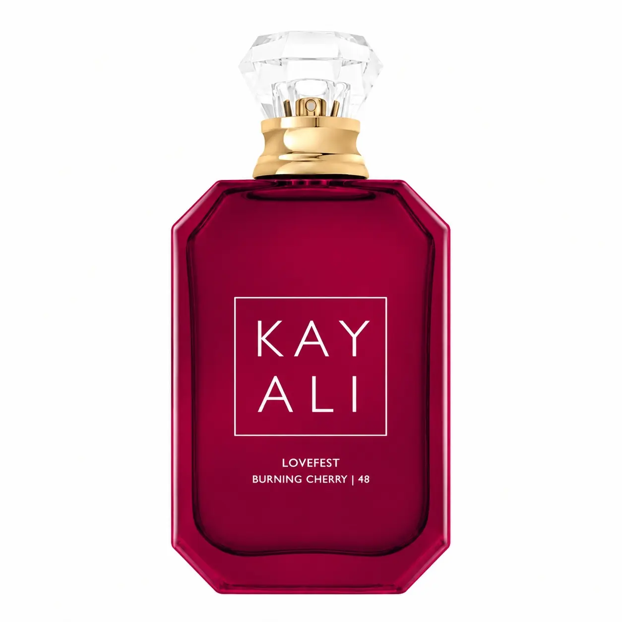 Kayali Lovefest Burning Cherry | 48 for Women's 3.4 Oz, Warm Gourmand Luscious Sultry Mesmerizing