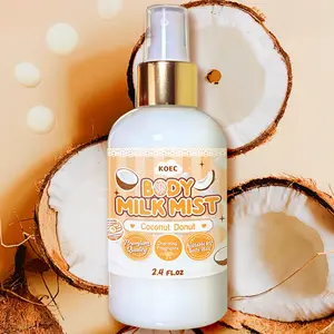 Birthday Gift Coconut Body Lotion Mist, Charming Fragrance Spray suitable for body skin and hair, Daily Use Body Mist for women, of superior quality.