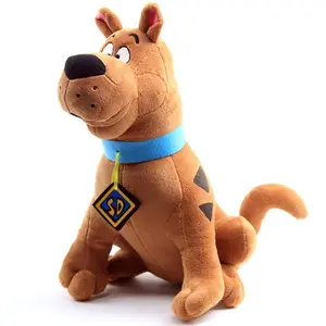 Scooby DOO 760018963 Plush 30 cm / 13.7 Inches Super Soft Quality, Scooby Doo with Open Mouth, One Size