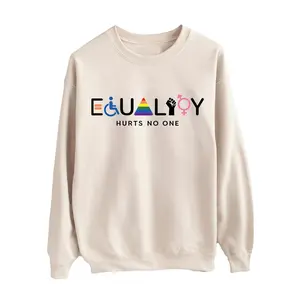 Equality Hurts No One Sweatshirt, LGBTQ Equality T-shirt, Equal Rights Hoodie, Rainbow Equality Sweatshirt, Social Justice Sweatshirt