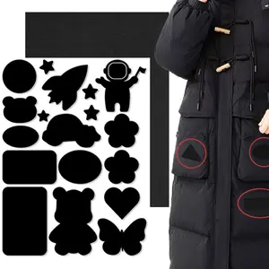 Self-Adhesive Seamless Fabric Patch, Embroidered Patches and Floral Embroidery Appliques, Ideal for Clothing Repair, Durable, Versatile and Easy to Use, Perfect DIY Fix for Down Jackets