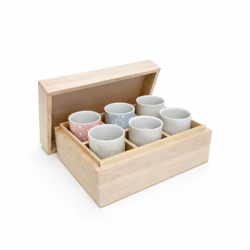 Japanese Cup Gift Set 6-cups Japanese Cup Gift Set 6-cups