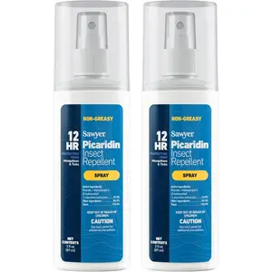 Sawyer Products SP5432 Picaridin Insect Repellent Spray, 20%, Pump, 3-Ounce, (Pack of 2) (Packaging May Vary)