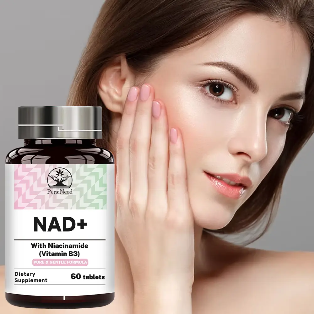 NAD+-Supporting Niacinamide Dietary Supplement Tablets - 50mg Vitamin B3, Pure & Gentle Formula, Tablet