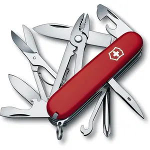 Swiss Army Multi-Tool, Tinker Pocket Knife , Red, 91mm