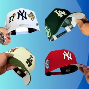 New Era MLB New York Yankees Los Angeles Dodgers Cap – Unisex 59FIFTY 9FORTY Baseball Hat, Embroidered Team Logo, Urban Streetwear Style, Vintage Hip Hop Fashion Trend 2026, Casual Sports Accessory, TikTok Popular Headwear