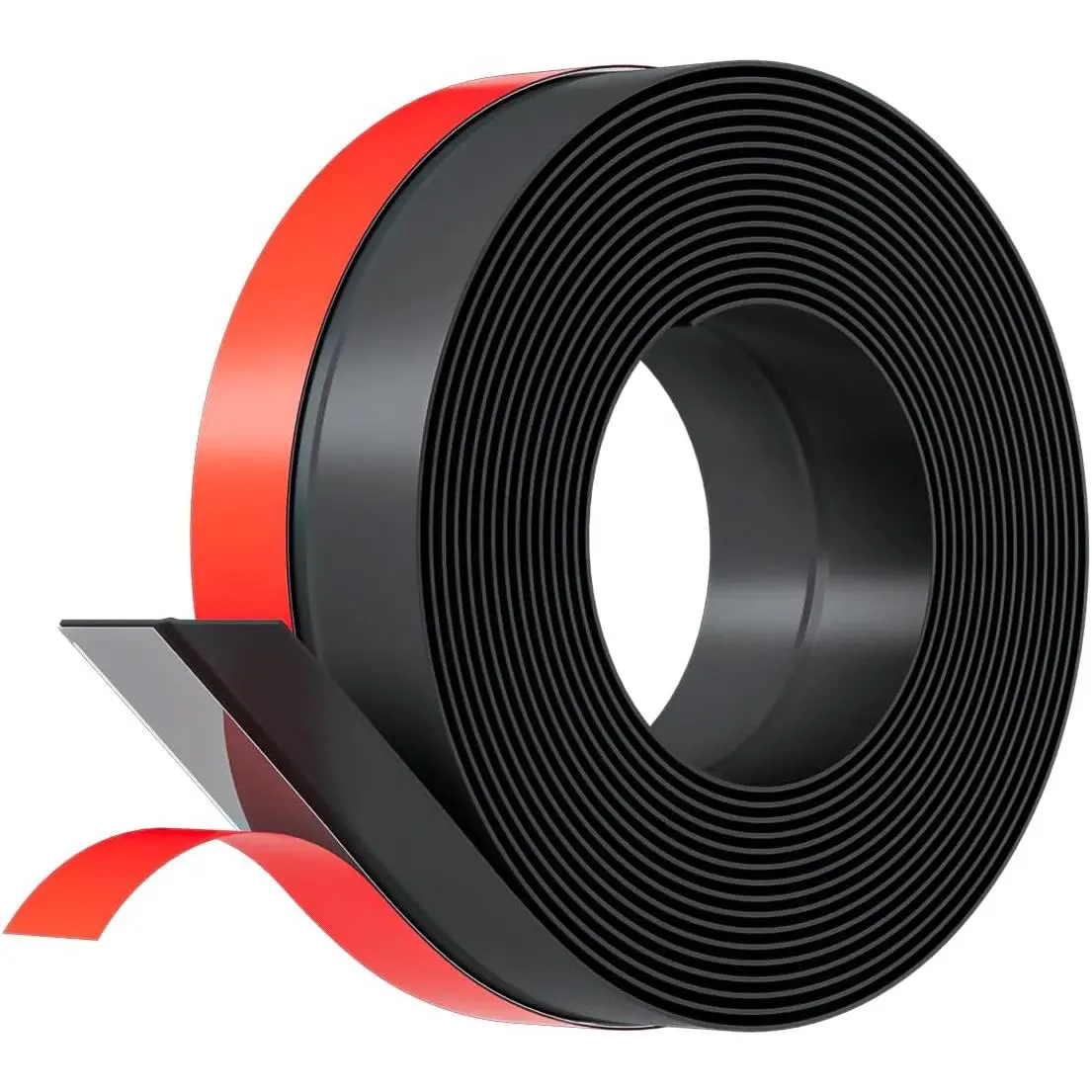 10FT Weather Stripping Door Seal - 2" Silicone Alien Draft Seal Tape for Gaps Under Door Weatherstripping Sweep Stopper for Bottom of Shower Door/Sliding Glass Door