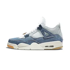 Air Jordan 4 WMNS "Denim - Worn Blue" IB6716 100